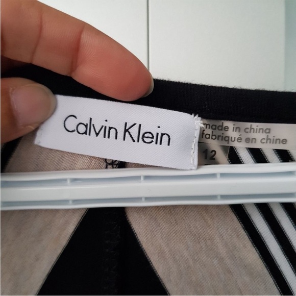 Calvin Klein Chevron Dress - Picture 7 of 7